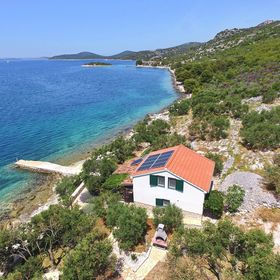 Halászkunyhó Nyaraláshoz A Tenger Mellett Öböl Donje More, Pasman - 8413 Donje More