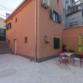 House Poets street in old Sibenik