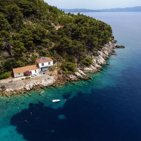 Halászkunyhó Nyaraláshoz A Tenger Mellett Öböl Skozanje, Hvar - 4009 Skozanje