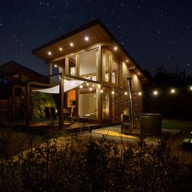 Rezerwat Wielin nad jeziorem (sauna, balia, jacuzzi, basen) 