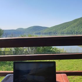 Amazing Panoramic View of Calinesti Oas Lake Călinești-Oaș