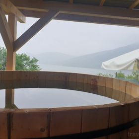 Amazing Panoramic View of Calinesti Oas Lake Călinești-Oaș