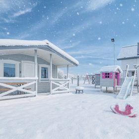 Domki Nadmorska Oaza A quiet cottage Jezierzany