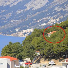 Szobák Magán Parkolóhellyel Brela, Makarska - 17281 Brela