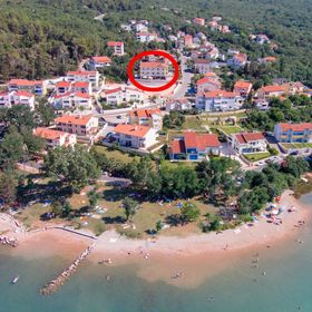 Apartmanok Parkolóhellyel Soline, Krk - 19198 Soline