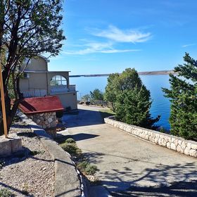 Apartment Jela-on the seafront Tribanj