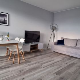 Apartament Antracytowy Gdynia Beauforta