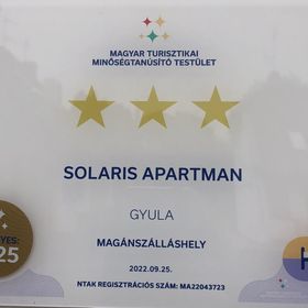 Solaris Apartman*** Gyula