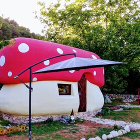 House Fairytale Village Mushroom Rupe