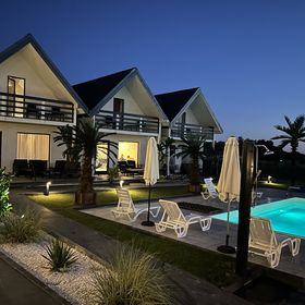 Domki całoroczne Sunny Baltic Rusinowo Jarosławiec 