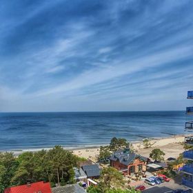 HOLIDAY HOME Slavia New 601 przy plaży z widokiem na morze