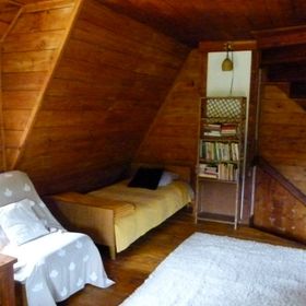 Drewniany domek BB nad rzeką - Krynica-Zdrój