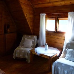 Drewniany domek BB nad rzeką - Krynica-Zdrój