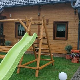Drewniany Domek Daria i Tomek 2 domki na 8 osób Nowy Gierałtów
