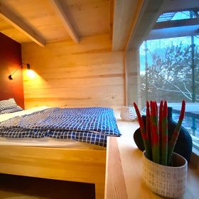 Bird Lodge z sauną nad jeziorem (6 osób) Janówko