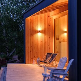 Lunette Lodge z sauną nad jeziorem (10 osób) Janówko