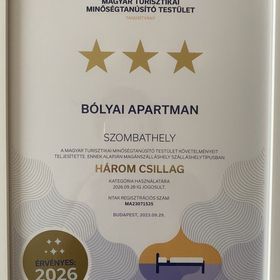 Bólyai Apartman Szombathely