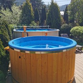 Wieczorek Pokoje Gościnne Całoroczne jacuzzi ogrodowe Szczyrk