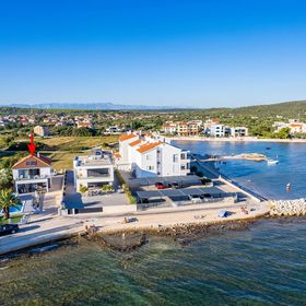 Luxusvilla A Tenger Mellett Medencével Sukosan, Zadar - 22250 Sukošan