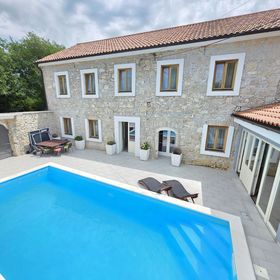 Stone House with Pool Tribalj