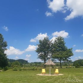 Domek Skowronek z basenem Lesko