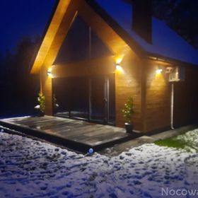 Domek przy lesie na Roztoczu Adamów