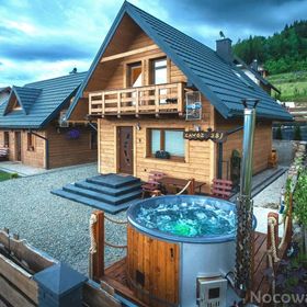 Domek całoroczny z kominkiem Polańczyk