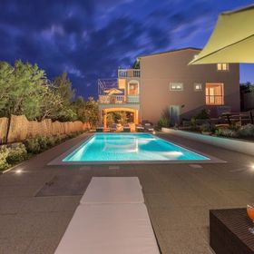 Apartmanok Családok Részére Medencével Stara Vas, Pag - 21031 Stara Vas