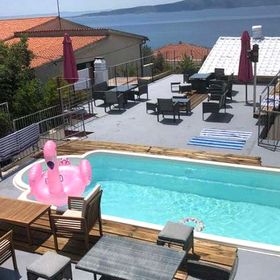 Apartmanok Családok Részére Medencével Brela, Makarska - 22910 Brela