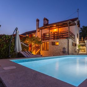 Ház Családok Részére Medencével Risika, Krk - 23314 Risika