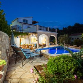 Ház Családok Részére Medencével A Tenger Mellett Grscica, Korcula - 23487 Gršćica