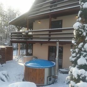 Domek Aleksander z basenem, banią ruską i sauną