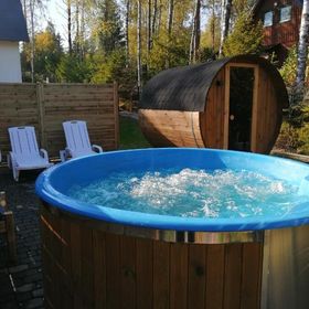 Domek Julia z banią ruską i sauną Zdunowice