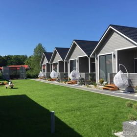 Domki Skandynawia z basenem Dąbki