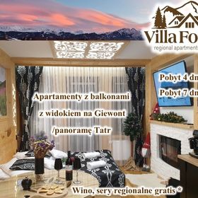 Villa Fortuna - Regionalne apartamenty & Sauna