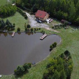 Dom nad stawem Kruklanki