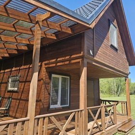 Domek Letniskowy Brązowy- całoroczny