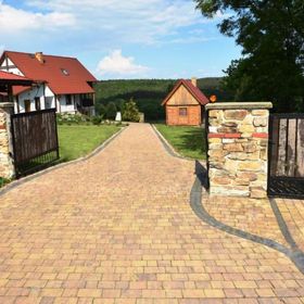 Drewniany domek z piernika Iwaniska