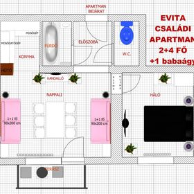 EVITA családi Apartman Hajdúszoboszló