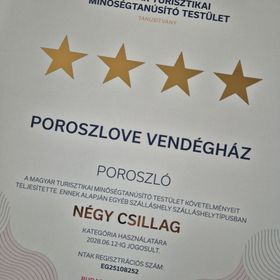 PoroszLove Vendégház Poroszló