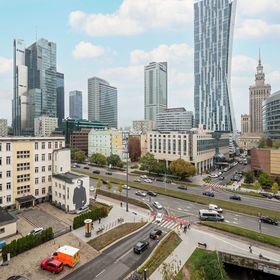 Złota 61 | Studio w Centrum Warszawy | Widok na Miasto