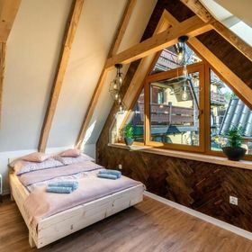 Domek w Ubocy z widokiem na Giewont Murzasichle