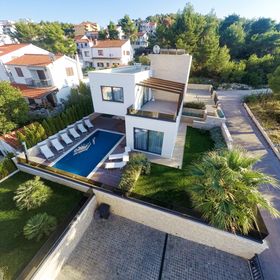 Luxusvilla A Tenger Mellett Medencével Öböl Duga, Ciovo - 24268 Duga