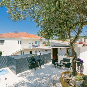 Ház Családok Részére Medencével Okrug Gornji, Ciovo - 24460 Okrug Gornji