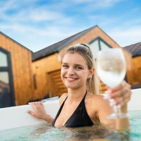 Nadmorskie Chatki - Sauna - Opcja Z Prywatną Balią Kąpielową Lub Bez Gąski