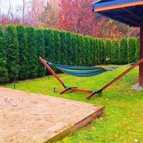 Całoroczny, drewniany domek przy lesie Prażmów Nowy