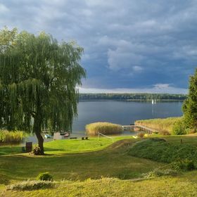 Domki nad Jeziorem z własną linią brzegową Rybical 1 Ryn