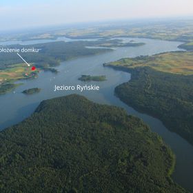 Dwa Domy z widokiem na Jezioro Ryńskie Rybical