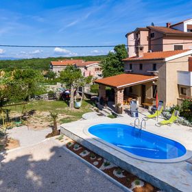House Poljica with a pool
