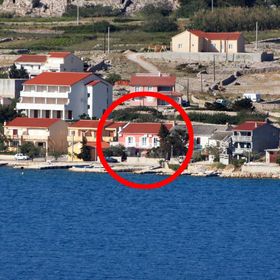 Szobák A Tenger Mellett Kustici, Pag - 6288 Kustići
